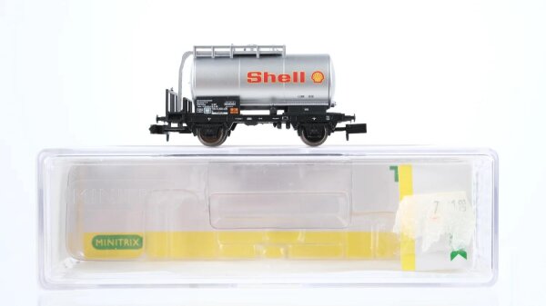 Minitrix N 15297 Kesselwagen Shell Zs DB