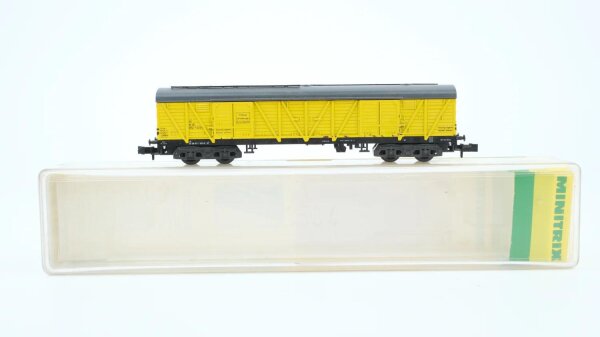 Minitrix N 13596 Hilfszug-Gerätewagen DB