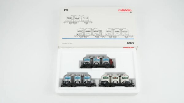 Märklin H0 47896 Güterwagen-Set "Henkel" der DB