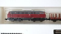 Minitrix N 11407 Startset Güterzug mit Diesellok BR...