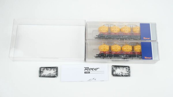 Roco H0 77005 Staubsilowagen-Set CD