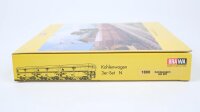 Brawa N 1800 Kohlenwagen Set Selbstentladewagen DRG 3 tlg.
