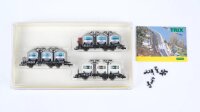 Minitrix N 15190 Wagenset Silowagen "Henkel" DB
