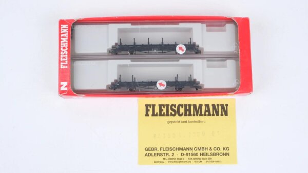 Fleischmann N 823604 Güterwagen-Set Schienentransportwagen