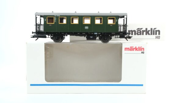 Märklin H0 4302 Personenwagen (09 871 Nür) 2.Kl. ehem. CL bay 11 der DB