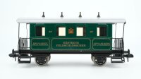 Märklin Spur 1 Personenwagen grün Gästezug Feldschlösschen BF