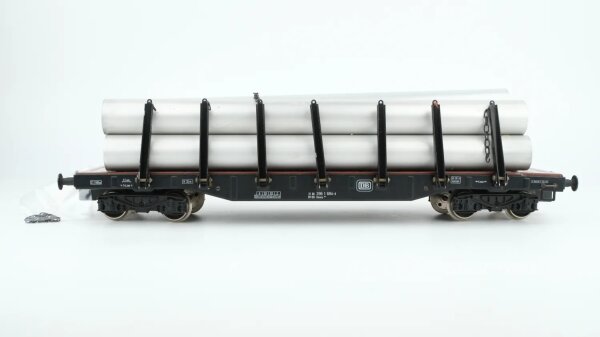Märklin Spur 1 Rungenwagen mit Beladung Rmms 664 DB