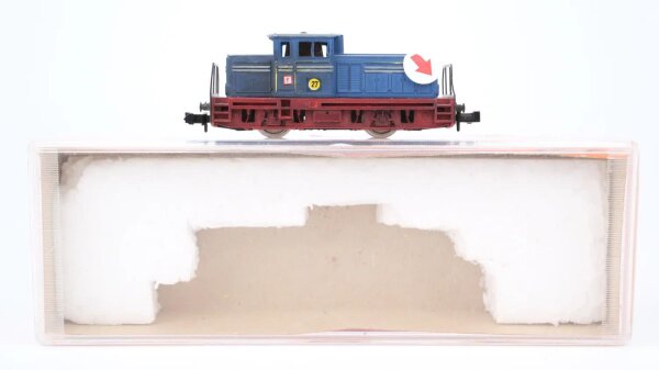 Minitrix N Diesellok blau