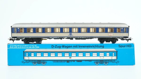 Märklin H0 4092 Reisezugwagen (Schnellzugwagen, 51 80 22-70 187-5, 2.Kl) Büm 234 der DB