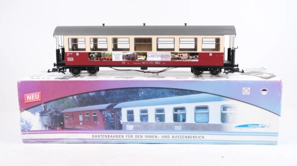 TrainLine G Personenwagen 900-439 rot beige HSB