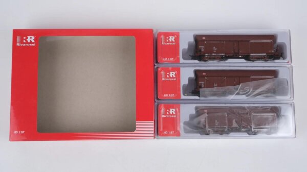 Rivarossi H0 HR6520 Selbstentladewagen Set Fals DB