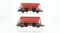 Fleischmann H0 Konvolut Selbstentladewagen DB