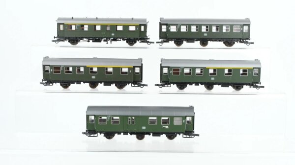 Roco H0 Konvolut Umbauwagen 1./2.Kl. mit Gepäckabteil DB