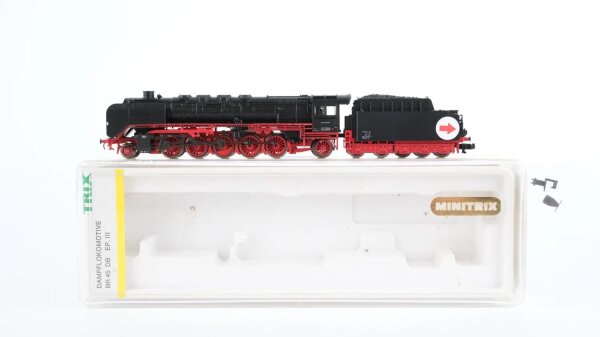Minitrix N 12408K Schlepptenderlok BR 45 DB