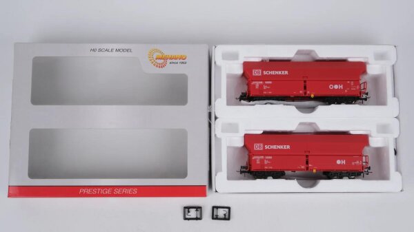 Mehano H0 58870 Schüttgutwagen Set Falns 121 DB 2 tlg.