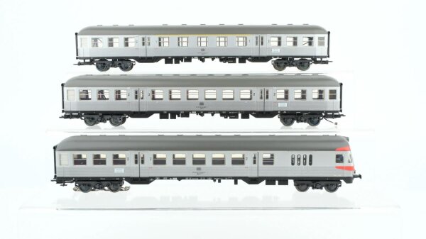 Märklin H0 Konvolut Silberlinge 1./2. Kl. Steuerwagen DB