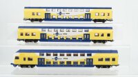 Piko H0 Konvolut Metronom Doppelstockwagen Steuerwagen