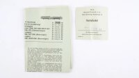 Minitrix N 2980 Schienenbus VT 98 mit Beiwagen VS 98 DB Gleichstrom