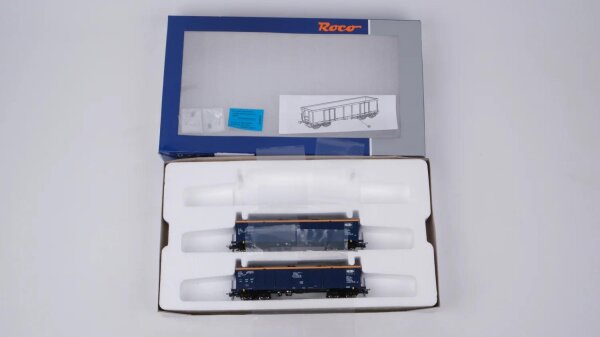 Roco H0 76086 Hochbordwagen Set 2 tlg. Eaos ZSSK
