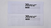 Roco H0 77035 Offene Güterwagen Set 2 tlg. DR