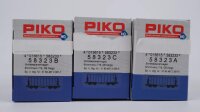 Piko H0 58323 Schiebeplanenwagen Set Shimmns-tu DB AG