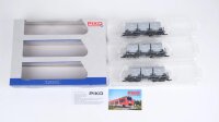 Piko H0 58338 Güterwagenzug Kalkkübelwagen...