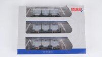 Piko H0 58338 Güterwagenzug Kalkkübelwagen...