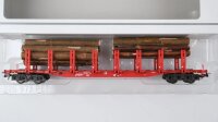 Märklin H0 47144 Set mit 3 Rungenwagen Snps DB AG