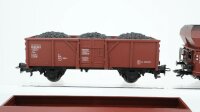 Märklin H0 Konvolut Hochbordwagen Selbstentladewagen...