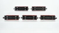 Märklin H0 Konvolut Hochbordwagen beladen DB
