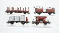 Märklin H0 Konvolut Autotransportwagen Rungenwagen...