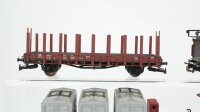 Märklin H0 Konvolut Autotransportwagen Rungenwagen...