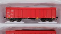Brawa H0 48504 Offene Güterwagen Ealos Set 3-teilig DB