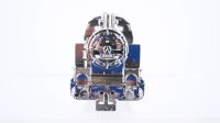 Piko H0 Dampflok BR 80018 2-achsig silber glänzend Gleichstrom
