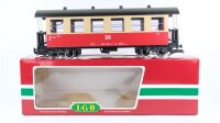 LGB G 30730 Personenwagen rot beige 900-454 KB DR