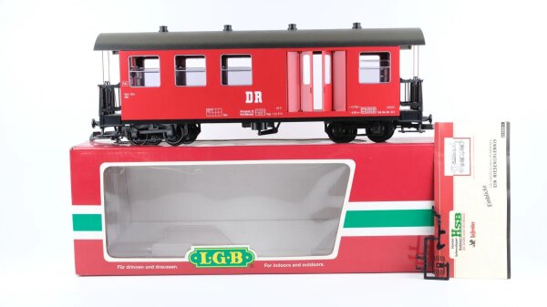 LGB G 31710 Gepäckwagen rot 902-304 DR
