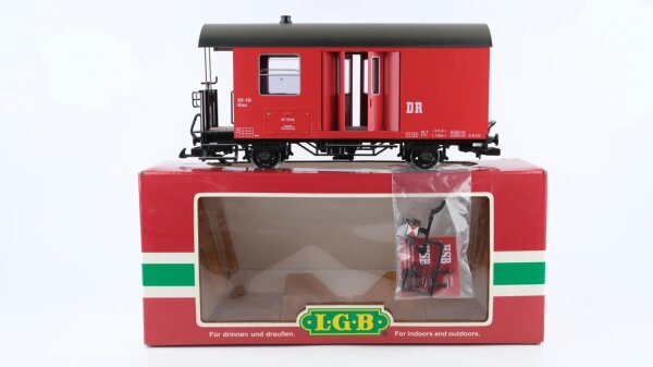 LGB G 40520 Gepäckwagen rot  905-150 DR