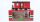 LGB G 40520 Gepäckwagen rot  905-150 DR