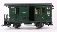 LGB G 32190 Gepäckwagen Post mit Zugschluss
