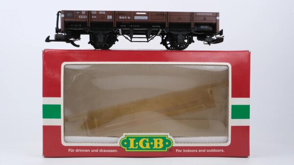 LGB G 40107 Niederbordwagen braun 99-40-19 DR