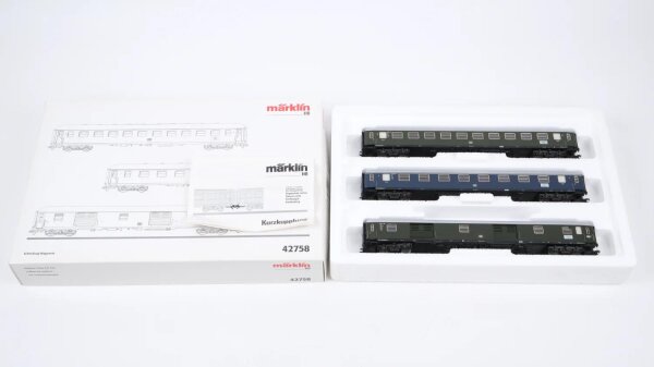 Märklin H0 42758 Schnellzug-Wagenset DB