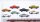 Märklin H0 47124 Autotransportwagen mit Pkw  Laaeks 553 der DB  DB AG