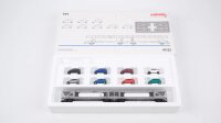 Märklin H0 47122 Doppel-Autotransportwagen mit 8...