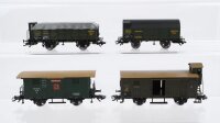 Märklin H0 Konvolut gedeckte Güterwagen...