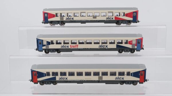 Piko H0 Konvolut Personenwagen 1./2.Kl. Alex Treff SBB