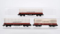 Märklin H0 Konvolut Plandachwagen DB