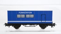 Märklin H0 Konvolut Tiefladewagen mit Kiste Bahia Kühlwagen Containerwagen Funkstation DB ua