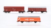 Märklin H0 Konvolut Schiebewandwagen Viessmann...