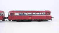 Märklin H0 39980 Schienenbus BR 798 mit Steuerwagen BR 998 DB Wechselstrom Digital Sound mfx