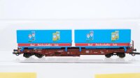 Roco ua H0 Konvolut Taschenwagen mit Ladung Schenker Vedes Bad Reichenhaller DB
